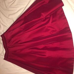 White House/Black Market Elegant Red Women's Skirt